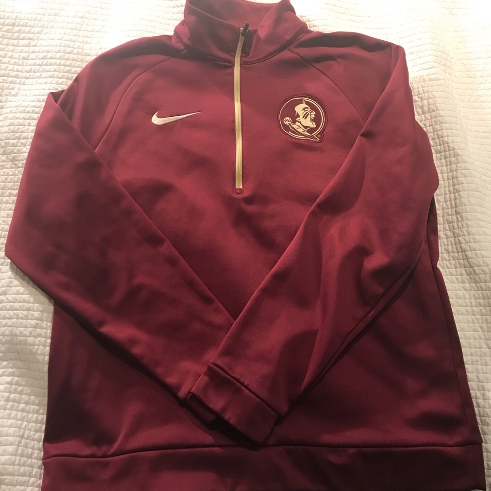 Nike Florida State Mens L quarter zip jacket